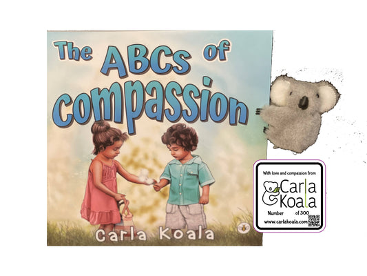 ABCs of Compassion, Signed, Numbered Copy with Koala Clip